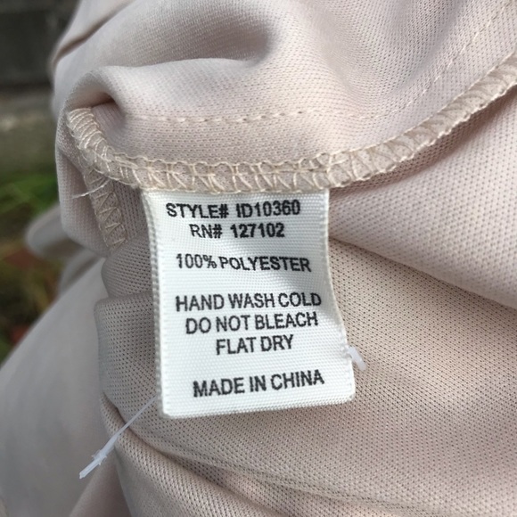 Fully lined Pink Owl Apparel dress, cream & black. Sz. M. - Picture 6 of 7